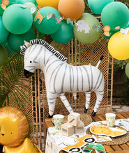 Load image into Gallery viewer, Safari Zebra Mylar Balloon
