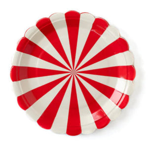 Circus Stripe 9" Paper Plates