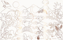 Load image into Gallery viewer, Meri Meri Dinosaurs Coloring Placemats
