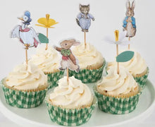 Load image into Gallery viewer, Meri Meri Peter Rabbit in the Garden Cupcake Kit
