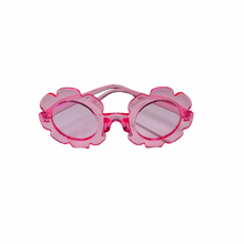 Load image into Gallery viewer, Clear Pink Kids Flower Sunglasses
