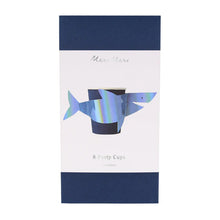 Load image into Gallery viewer, Meri Meri Shark Cups

