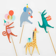 Load image into Gallery viewer, Meri Meri Animal Parade Candles
