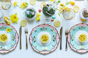 Floral Mint Side Plates