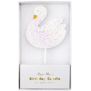 Large Swan Candle | Meri Meri Partyware and Decorations Canada 