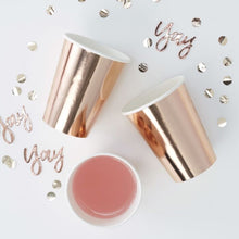 Load image into Gallery viewer, Rose Gold Foil Cup
