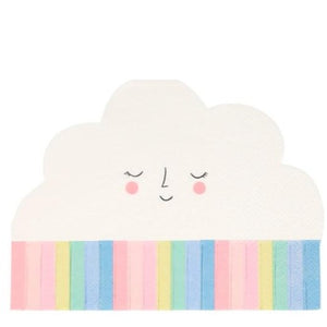 Rainbow Sun Cloud Napkin Meri Meri Canada