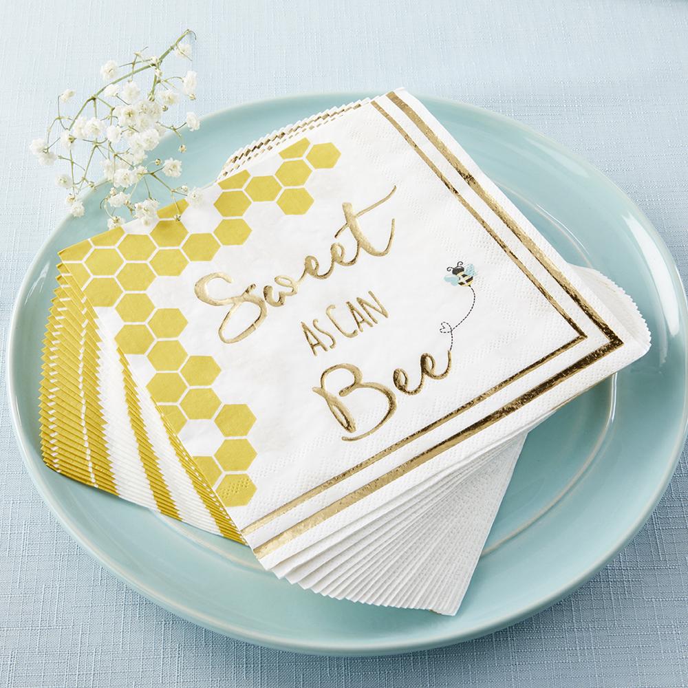 Sweet as Can Bee 2 Ply Paper Napkins