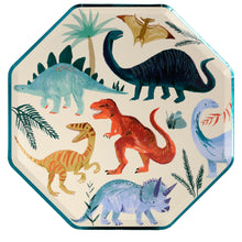 Load image into Gallery viewer, Dinosaur Large plates Meri Meri Partyware supplies Canada

