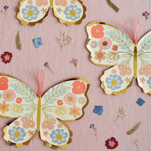 Load image into Gallery viewer, Meri Meri Floral Butterfly Plate
