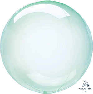 Crystal Clearz Green Balloon 10-12"