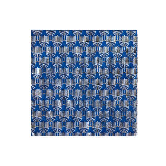 Menorah Cocktail Napkin