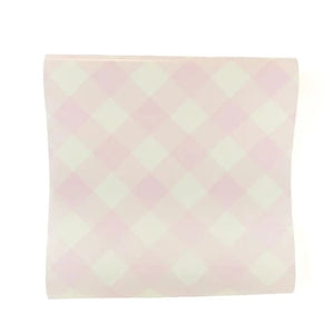 Cake By Courtney Pink Gingham Paper Table Runner