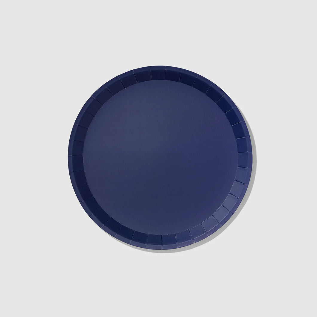 Navy Classic Large Plates 9
