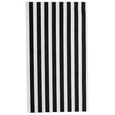 Black And White Stripe Napkin | Jollity & Co Partyware Supplies Canada