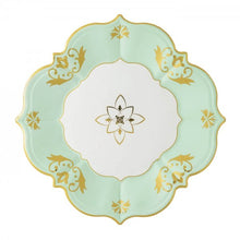 Load image into Gallery viewer, Floral Mint Side Plates
