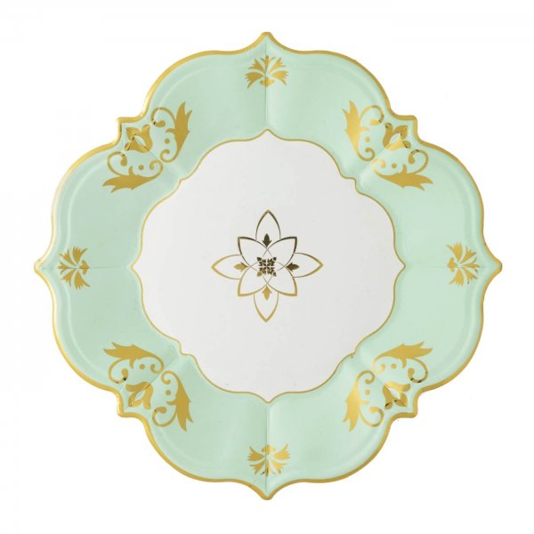 Floral Mint Side Plates