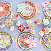 Load image into Gallery viewer, In Full Bloom Small Paper Party Plates
