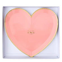 Load image into Gallery viewer, Meri Meri Heart Palette Large Plates

