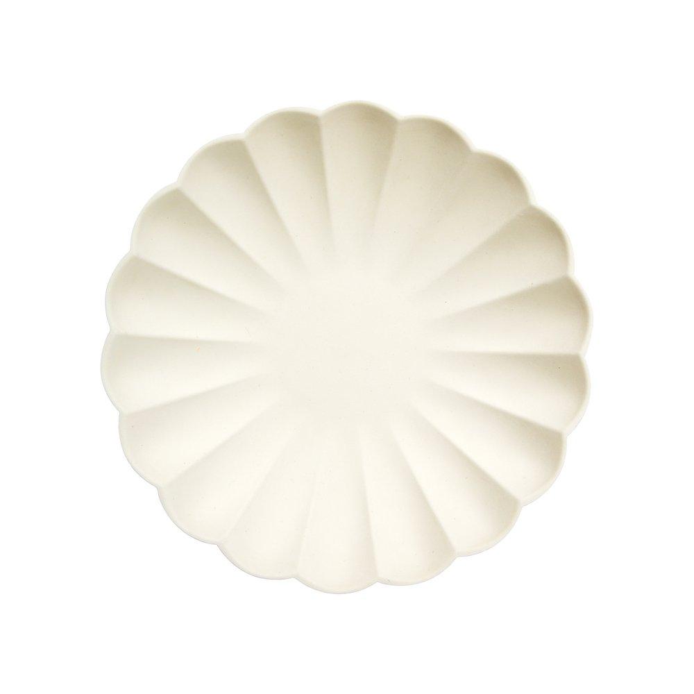 Meri Meri Cream Simply Eco Small Plate