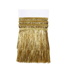 Load image into Gallery viewer, Gold Tinsel Fringe Garland
