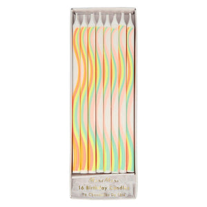 Meri Meri Rainbow Tapered Candles