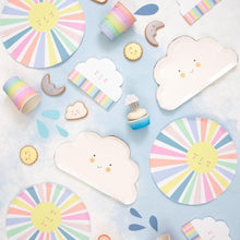 Load image into Gallery viewer, Meri Meri Rainbow Sun Large Napkin
