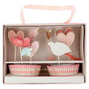 Meri Meri Valentines Cupcake Kit