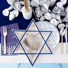 Load image into Gallery viewer, Silver Star of David Plate
