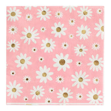 Load image into Gallery viewer, Peace &amp; Love Daisy Large Napkins

