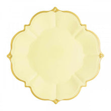 Load image into Gallery viewer, Canary Yellow Scalloped Side Plate
