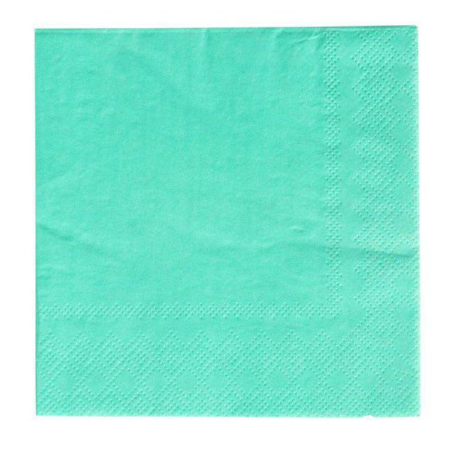 Teal Cocktail Napkin