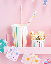 Load image into Gallery viewer, Oui Party Birthday Straws
