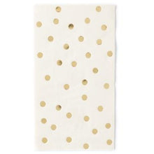 Load image into Gallery viewer, Cream Polka Dot Napkin
