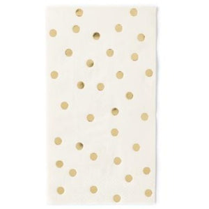 Cream Polka Dot Napkin