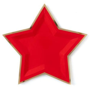 Red Star Plate