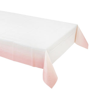 Light Pink  Ombre Table Cover