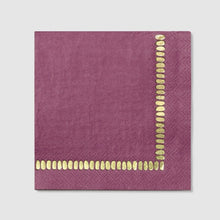 Load image into Gallery viewer, Plum Brushstroke Cocktail Napkins
