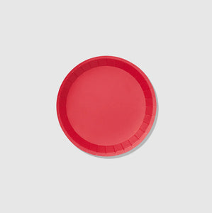 Red Classic Small Plates  7"