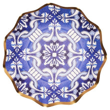 Load image into Gallery viewer, Moroccan Nights Wavy Dessert Plates
