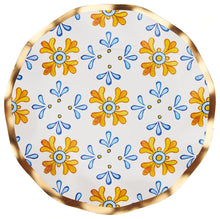 Load image into Gallery viewer, Wavy Salad Plate Moroccan Tile
