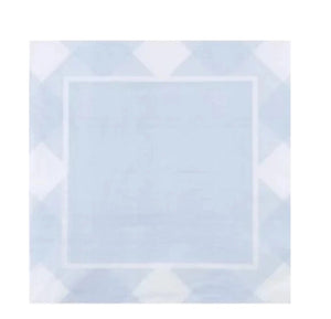 Periwinkle Gingham Lunch Napkin