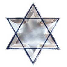 Load image into Gallery viewer, Silver Star of David Plate
