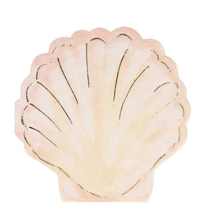 Meri Meri Watercolor Clam Shell Napkin