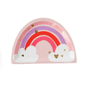 Rainbow Shaped Plate