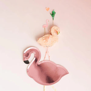 Pink Flamingo Plate