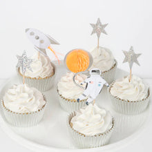 Load image into Gallery viewer, Meri Meri  Space Cupcake Kit
