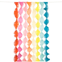 Load image into Gallery viewer, Meri Meri Rainbow Twisty Fringe Backdrop
