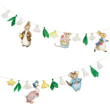 Load image into Gallery viewer, Meri Meri Peter Rabbit™ &amp; Friends Garland
