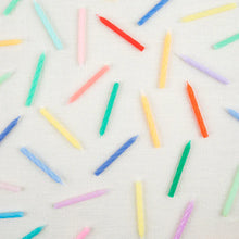 Load image into Gallery viewer, Meri Meri  Rainbow Twisted Mini Candles
